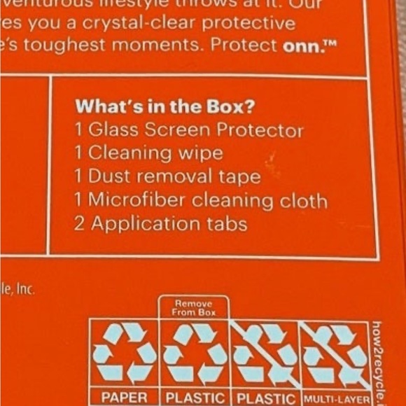 🆕 ONN glass screen protector iPhone 11 Pro X/Xs - Picture 3 of 3